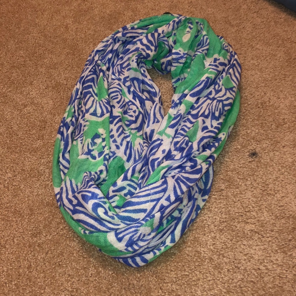 Ily Pulitzer infinity scarf